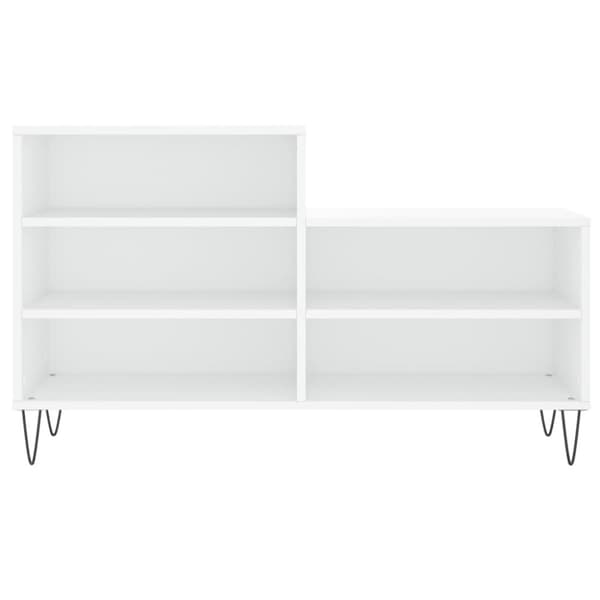 vidaXL skoreol 102x36x60 cm konstrueret træ hvid