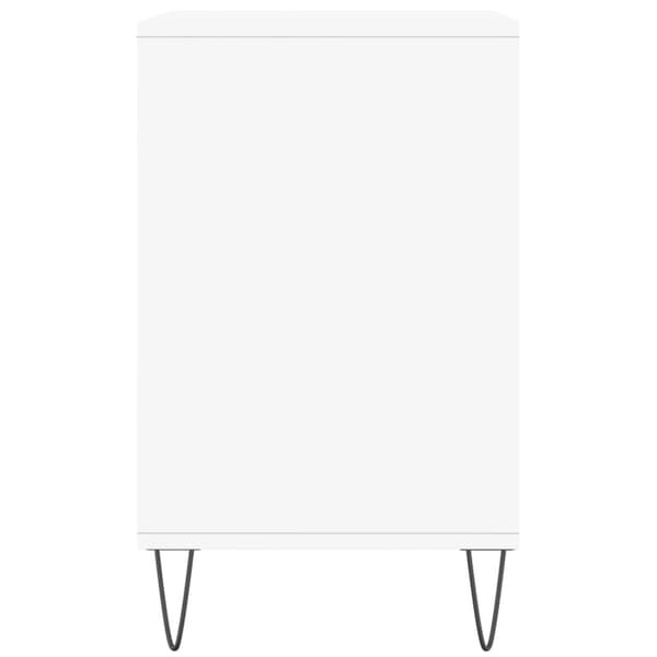 vidaXL skoreol 102x36x60 cm konstrueret træ hvid