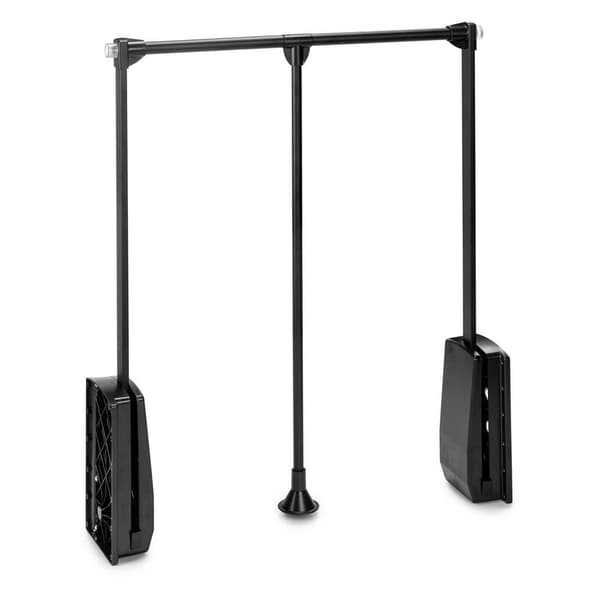Emuca Taitettava Ripustin Closet Hang 600-830 Mm Hopeinen