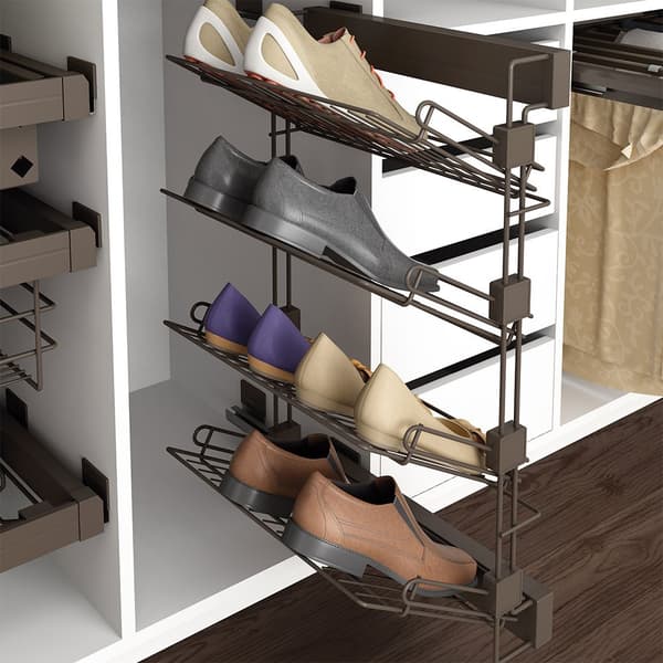 Emuca Side Side Zapater Moka Silver