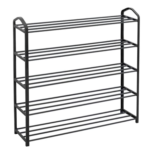 Rootz Skoställ - Skoställ - Skoställ - Skoförvaring - Skohållare - Skotorn - Skodisplay - Grå - 31,5x8,1x2,6 tum