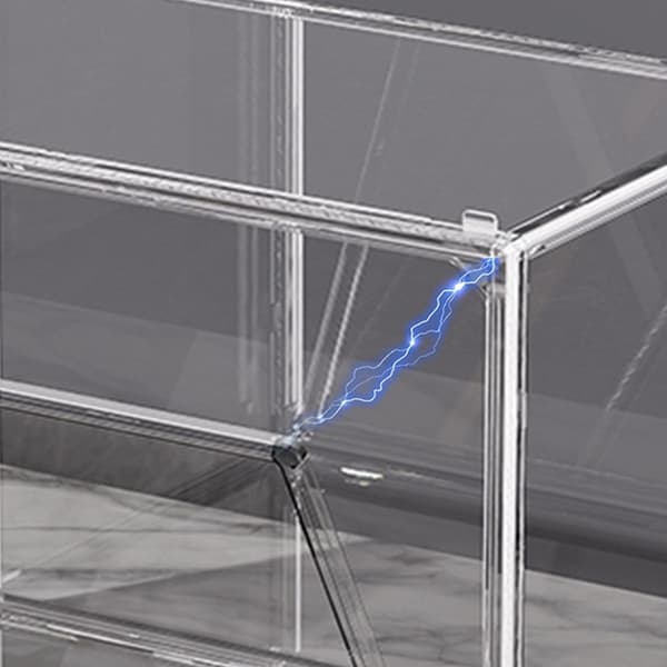 Displaylåda i plast 36x27x22cm