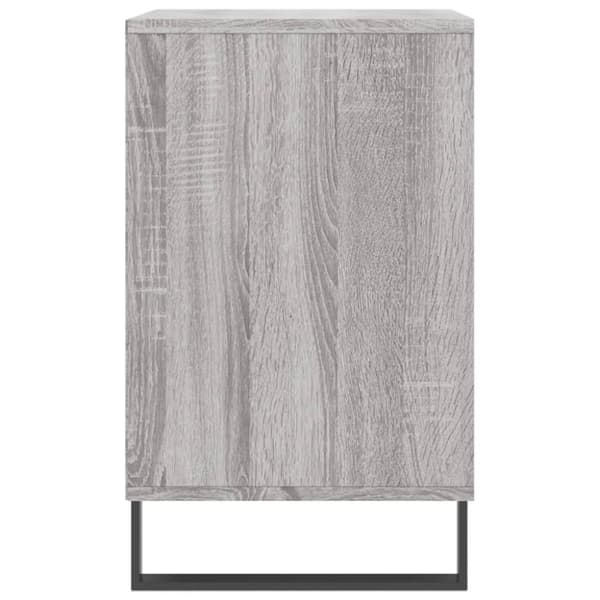 Skoskåp grå sonoma 102x36x60 cm konstruerat trä