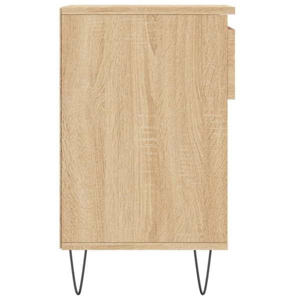skoreol 102x36x60 cm konstrueret træ sonoma-eg