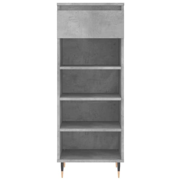 skoreol 40x36x105 cm konstrueret træ betongrå