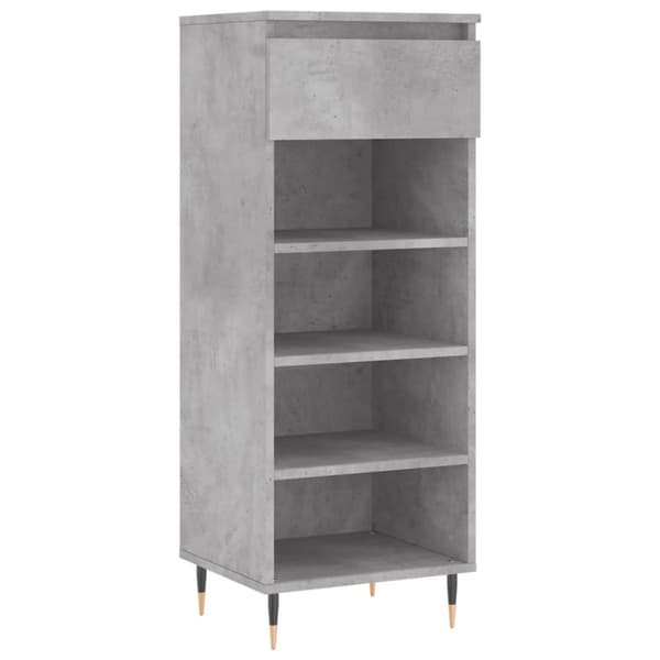 skoreol 40x36x105 cm konstrueret træ betongrå