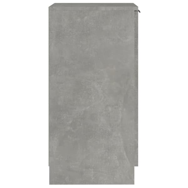 skoskab 30x35x70 cm konstrueret træ betongrå