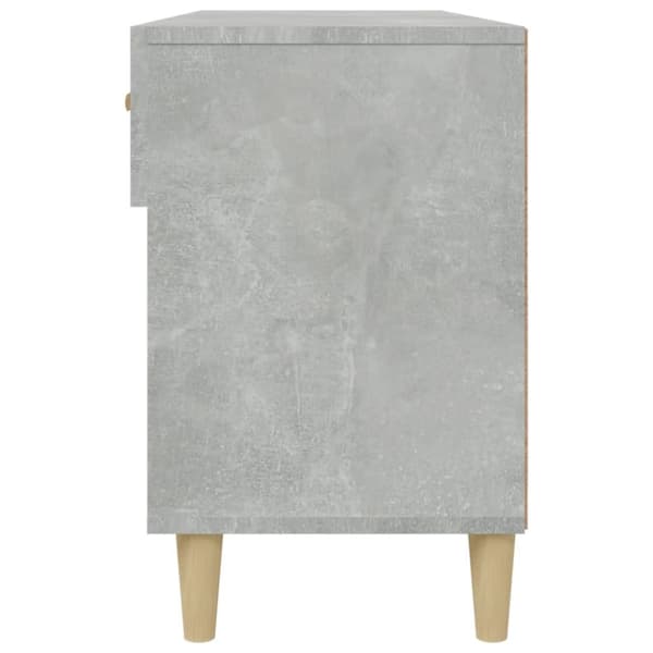 skoreol 102x35x55 cm konstrueret træ betongrå