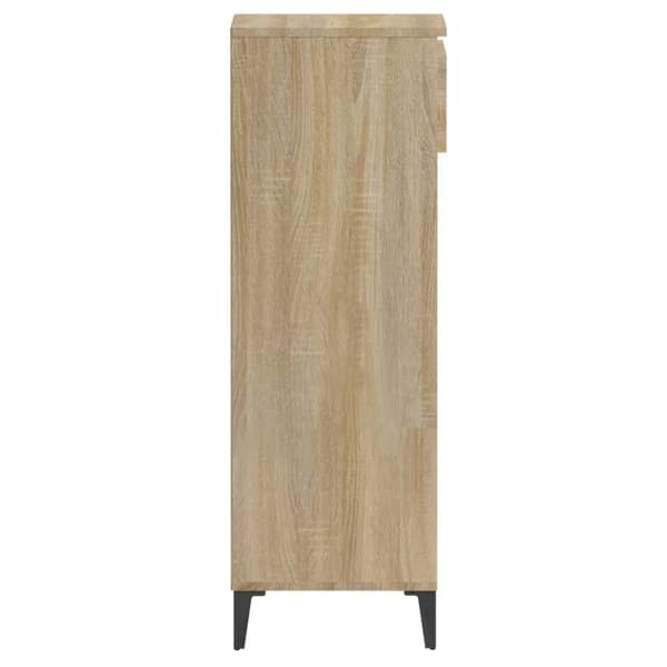 Skohylla sonoma-ek 40x36x105 cm konstruerat trä