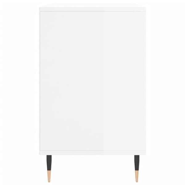skoreol 102x36x60 cm konstrueret træ hvid højglans