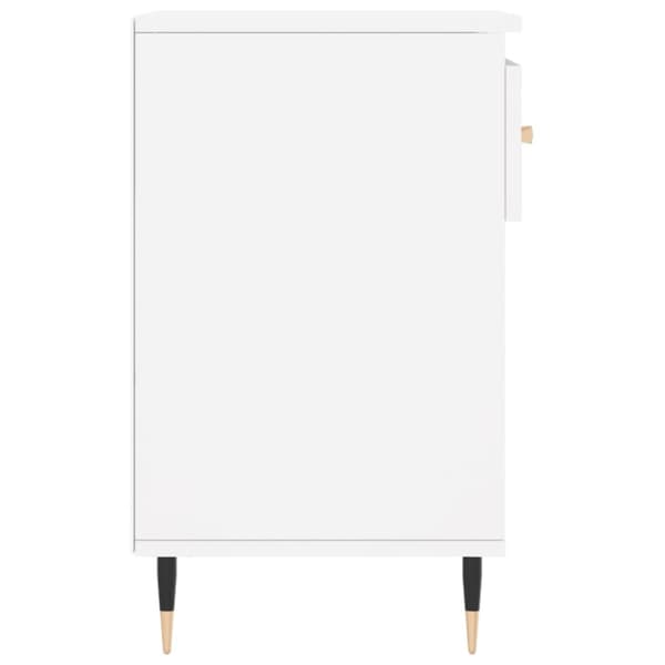 skoreol 102x36x60 cm konstrueret træ hvid