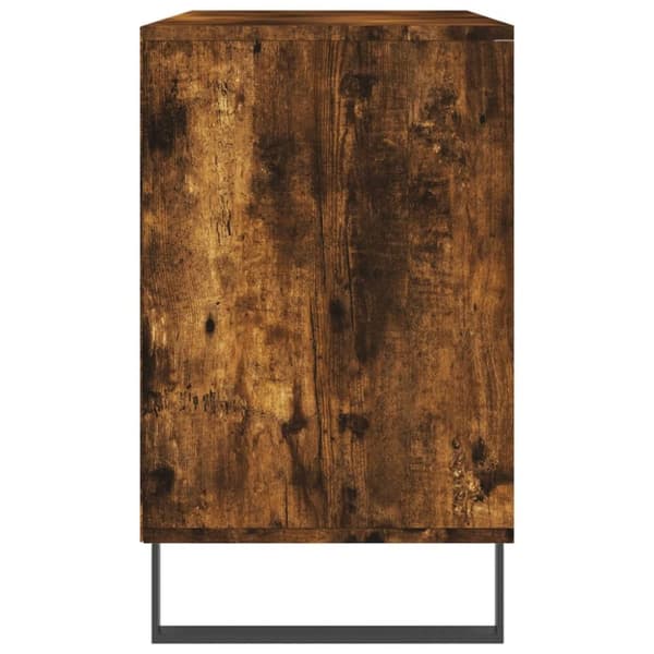 Kenkäkaappi savutammi 102x36x60 cm tekninen puu