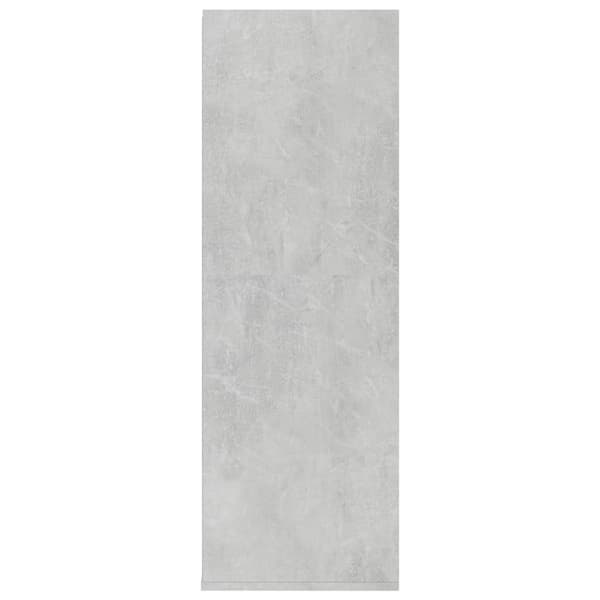 skoreol 54x34x100,5 cm konstrueret træ betongrå