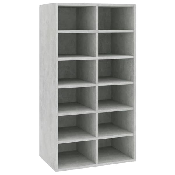 skoreol 54x34x100,5 cm konstrueret træ betongrå