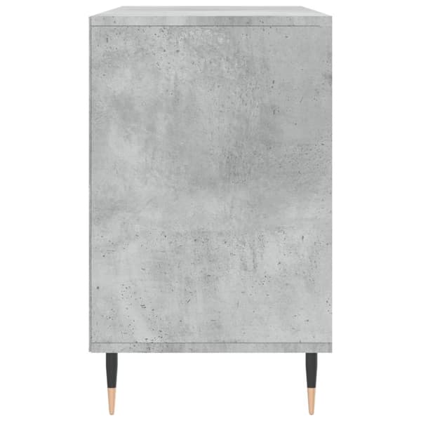 Skoskåp betonggrå 102x36x60 cm konstruerat trä