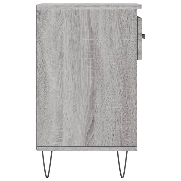 Kenkäkaappi harmaa Sonoma 102x36x60 cm tekninen puu