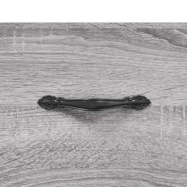 Kenkäkaappi harmaa Sonoma 102x36x60 cm tekninen puu