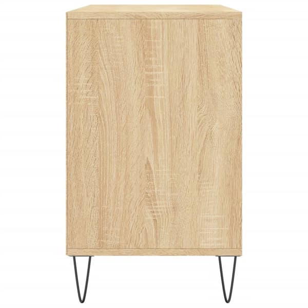 skoreol 102x36x60 cm konstrueret træ sonoma-eg