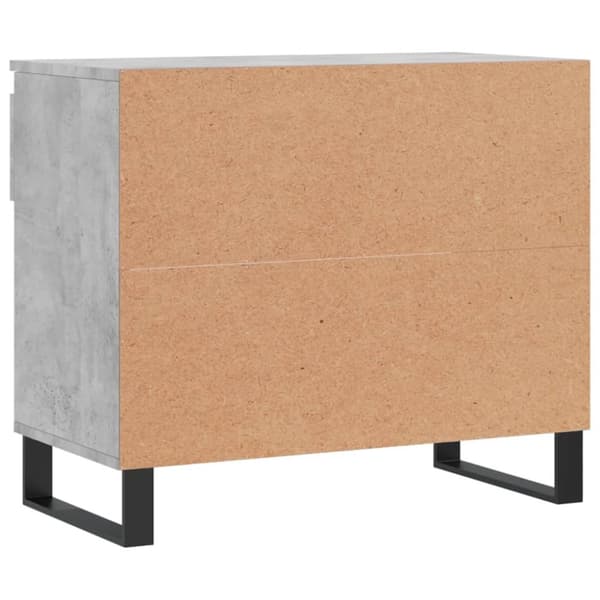 skoreol 70x36x60 cm konstrueret træ betongrå