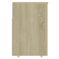 Miniatyrbillede 6 af 9: skobænk 105x30x45 cm konstrueret træ sonoma-eg