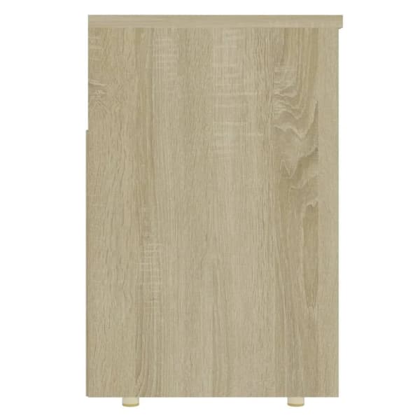 skobænk 105x30x45 cm konstrueret træ sonoma-eg