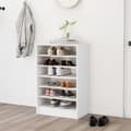 Miniatyrbillede 1 af 8: skoreol 60x35x92 cm konstrueret træ hvid