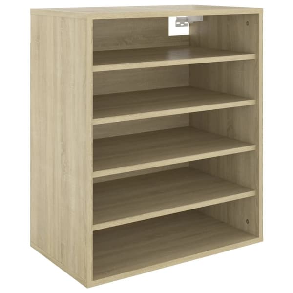 skoreol 60x35x70 cm konstrueret træ sonoma-eg