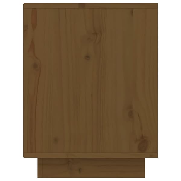 Kenkäkaappi hunajanruskea 60x34x45 cm täysi mänty