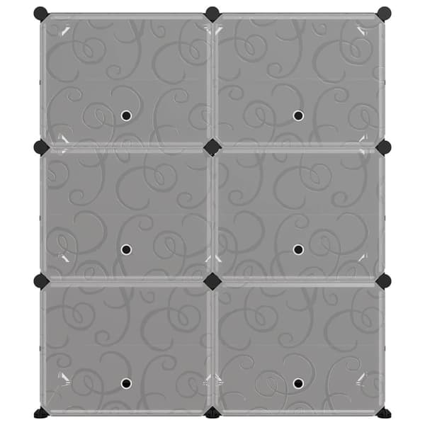 Kenkäteline musta 84,5x31x93,5 cm PP