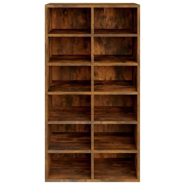 skoreol 54x34x100,5 cm konstrueret træ røget sonoma-eg