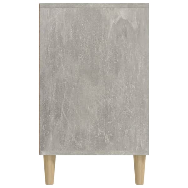 skoreol 102x36x60 cm konstrueret træ betongrå