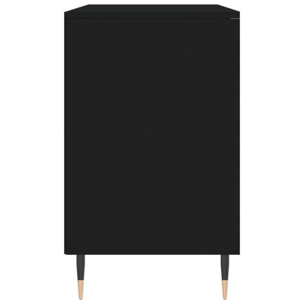 skoreol 102x36x60 cm konstrueret træ sort