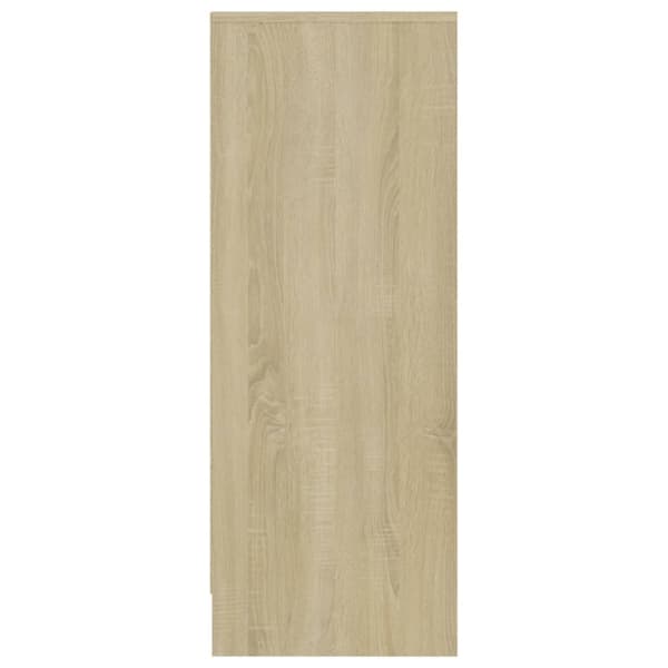 skoreol 31,5x35x90 cm konstrueret træ sonoma-eg