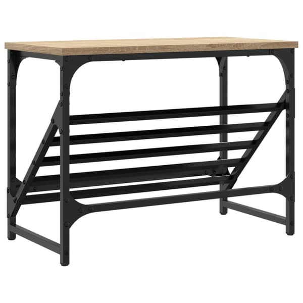 Skohylla sonoma-ek 60x30x45 cm konstruerat trä