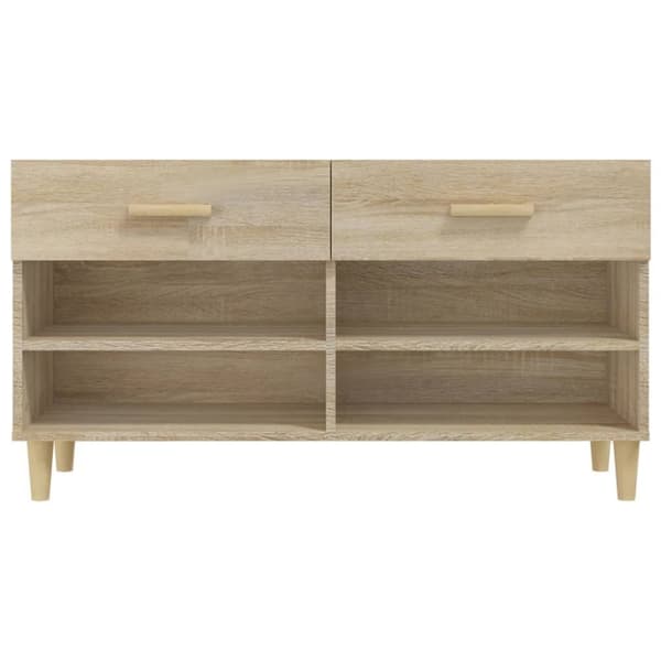 Kenkäkaappi Sonoma-tammi 102x35x55 cm tekninen puu