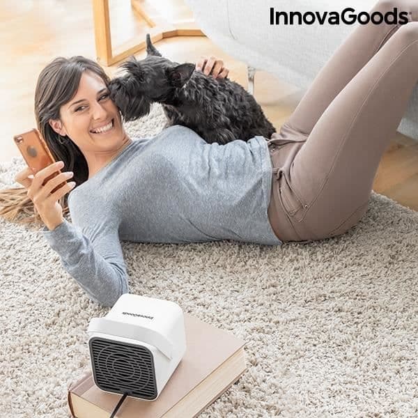 INNOVAGOODS 500W HEATCUBE BÄRBAR ELEKTRISK MINIVÄRMARE