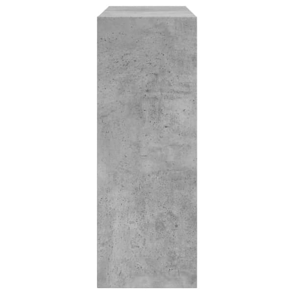 skoreol 60x21x57 cm konstrueret træ betongrå