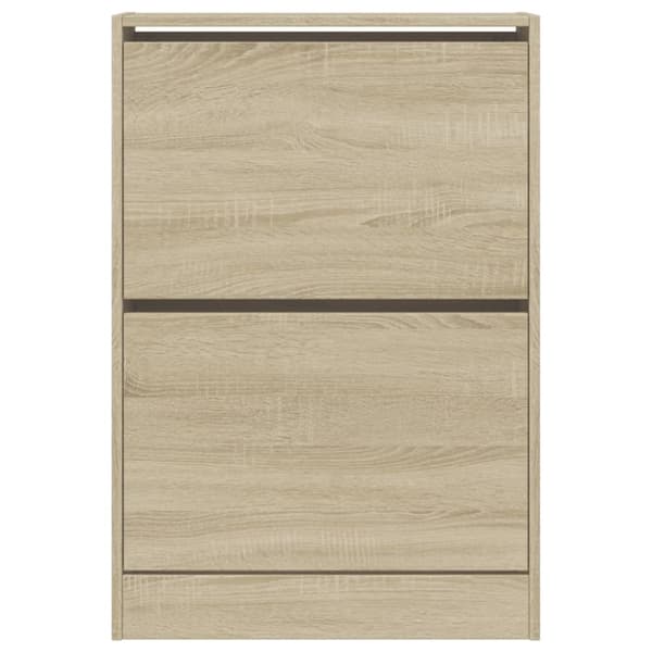 Skohylla sonoma-ek 60x21x87,5 cm konstruerat trä