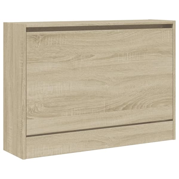 skoreol 80x21x57 cm konstrueret træ sonoma-eg