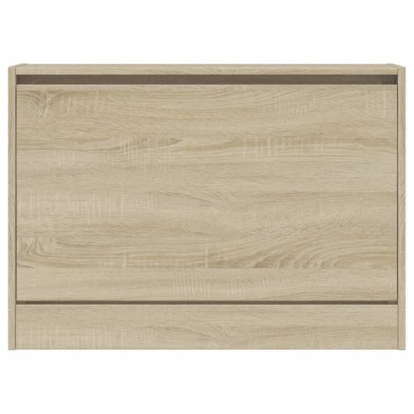 skoreol 80x21x57 cm konstrueret træ sonoma-eg