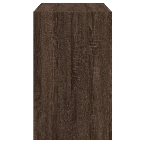 Kenkäkaappi ruskea tammi 80x42x69 cm tekninen puu