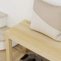 Pikkukuva 4 / 7: Rootz-pehmustetut penkit - Tila 3 hengelle - Enintään 330 kg - Mänty - Luonnollinen -175 x 33 x 45 cm