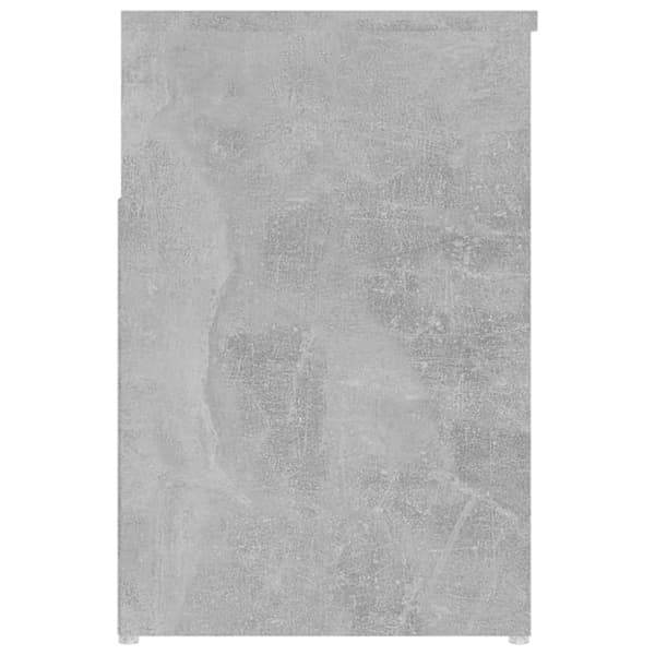 vidaXL Kenkien säilytyspenkki betoninharmaa 80x30x45 cm tekninen puu -  Kenkähyllyt & -telineet