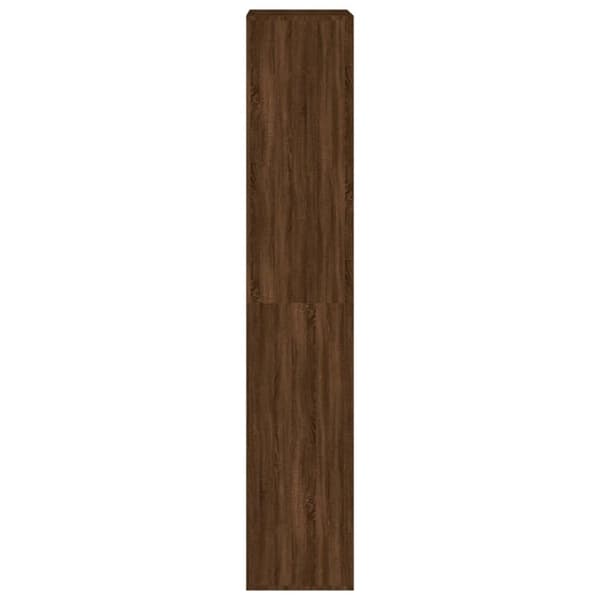 vidaXL skoreol 54x34x183 cm konstrueret træ brun egetræsfarve -  Skoopbevaring