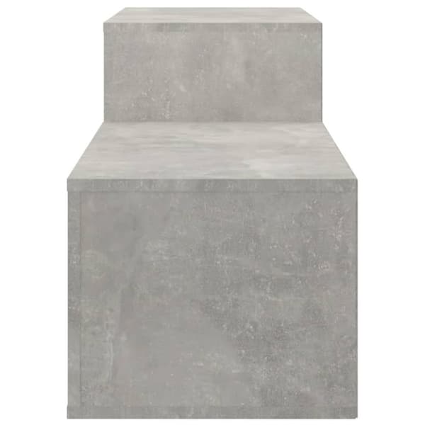 vidaXL skoreol 150x35x45 cm konstrueret træ betongrå -  Skoopbevaring
