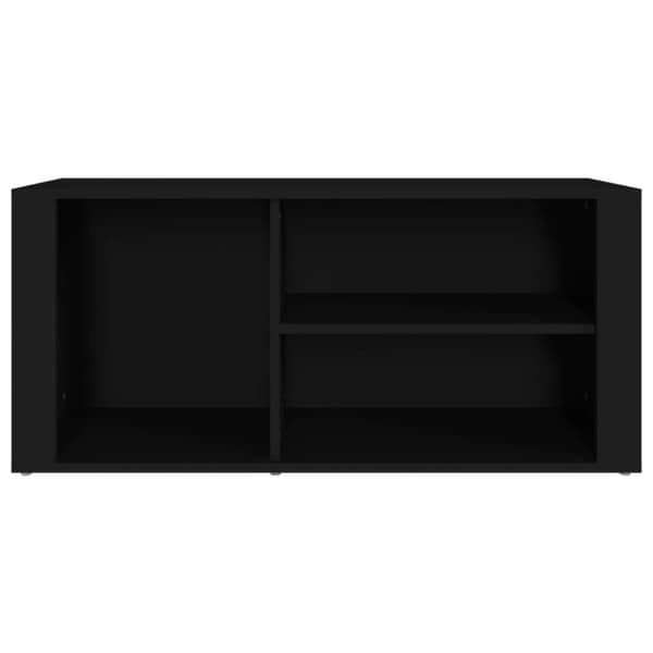 vidaXL Skoskåp svart 100x35x45cm konstruerat trä -  Skoställ & skohyllor