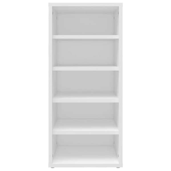 vidaXL skoreol 31,5x35x70 cm spånplade hvid -  Skoopbevaring