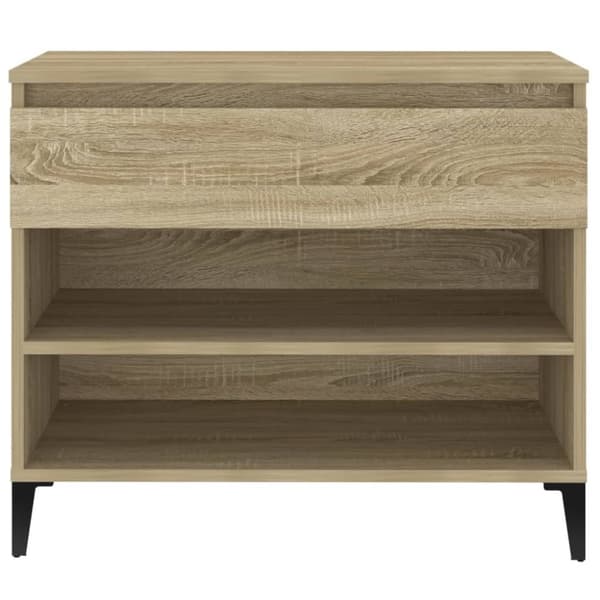 vidaXL skoreol 70x36x60 cm konstrueret træ sonoma-eg -  Skoopbevaring