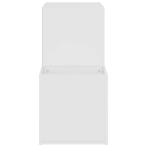 vidaXL Skoskåp vit 105x35,5x70 cm konstruerat trä -  Skoställ & skohyllor