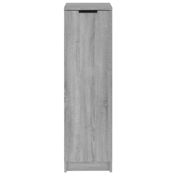 vidaXL skoskab 30x35x100 cm konstrueret træ grå sonoma-eg -  Skoopbevaring